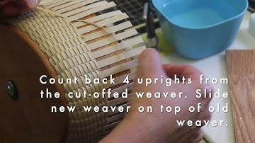 Eric Taylor Black Ash Basket How To: Adding Weavers