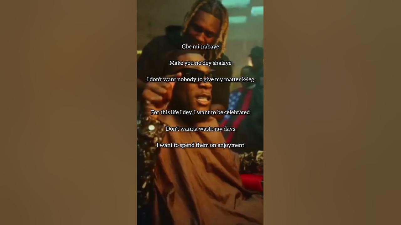 Burna boy - its plenty #lyrics #burnaboy