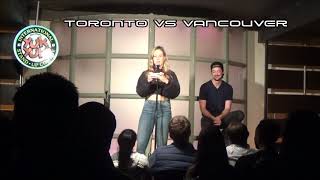 Toronto vs Vancouver - roast battle - stand up comedy