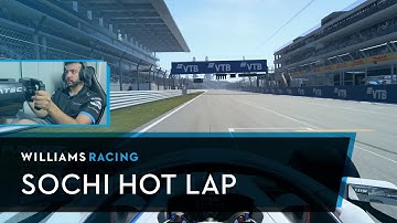 Take a tour of Sochi Autodrom with Williams Esports