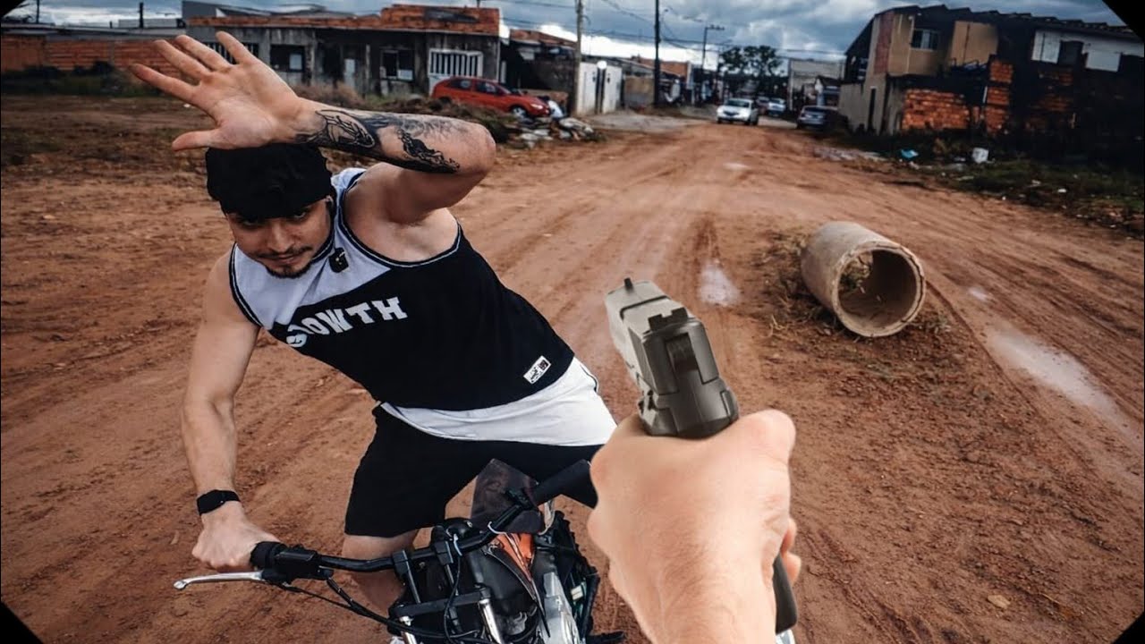 “O PILANTRA DO VINICIUS ALVES roubou A MINHA MINI MOTO”