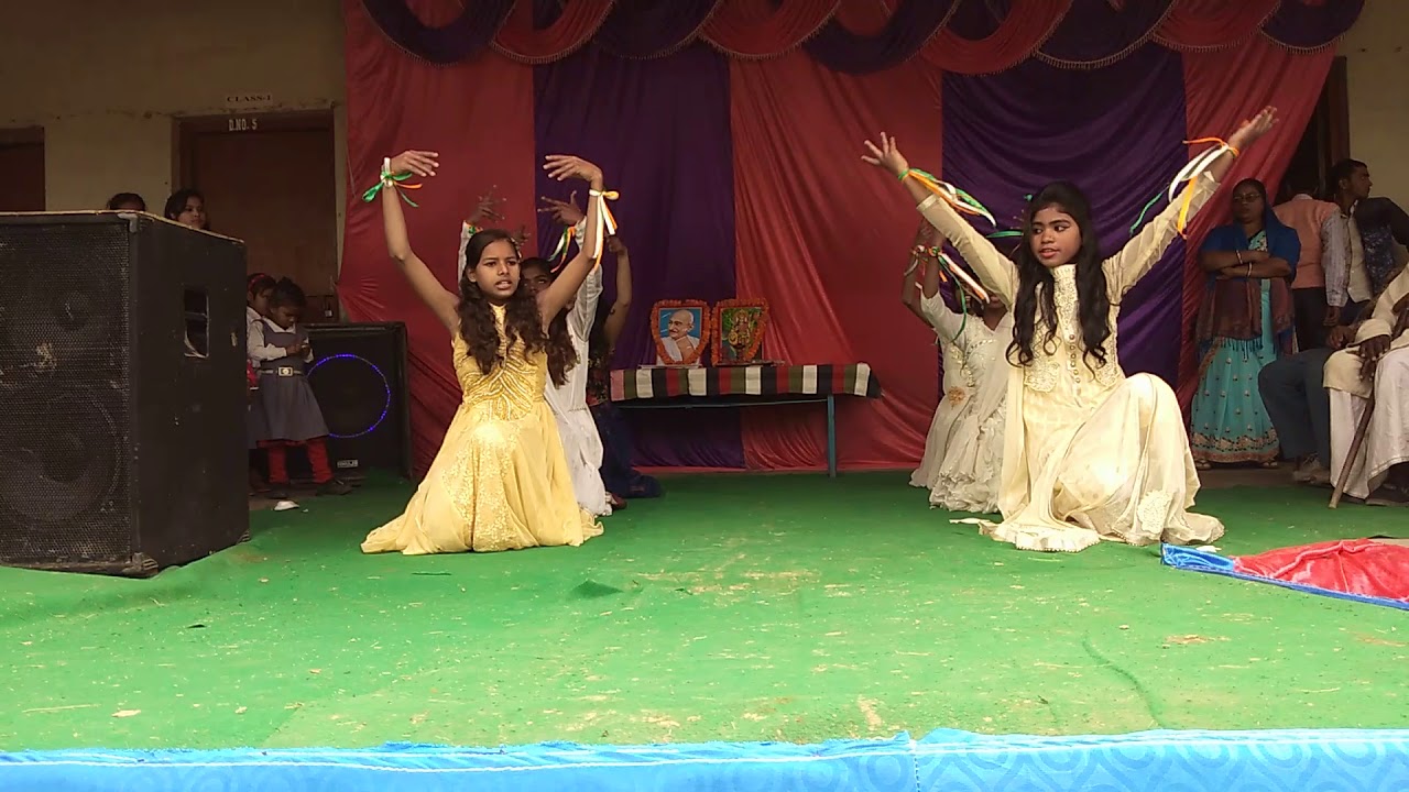 Utho Jawan Desh k Vasundhara Pukarati Dance performance IN K D PUBLIC SCHOOL