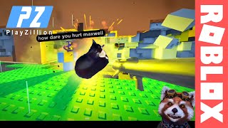 I've killed Maxwell and it glitched and I died forever!!! - Voxel Destruction Physics - ROBLOX