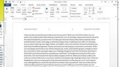 Microsoft Word - Sections with Headers and Footers