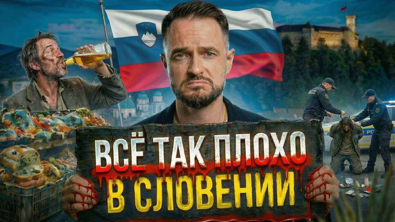 Словения: РАЙ или ОБМАН? Преступность, алкоголизм, продукты, лекарств нет