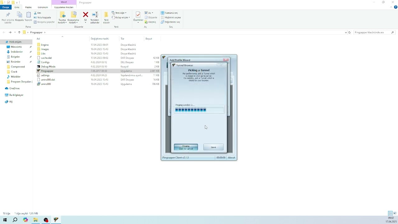 Pingzapper Error Fix