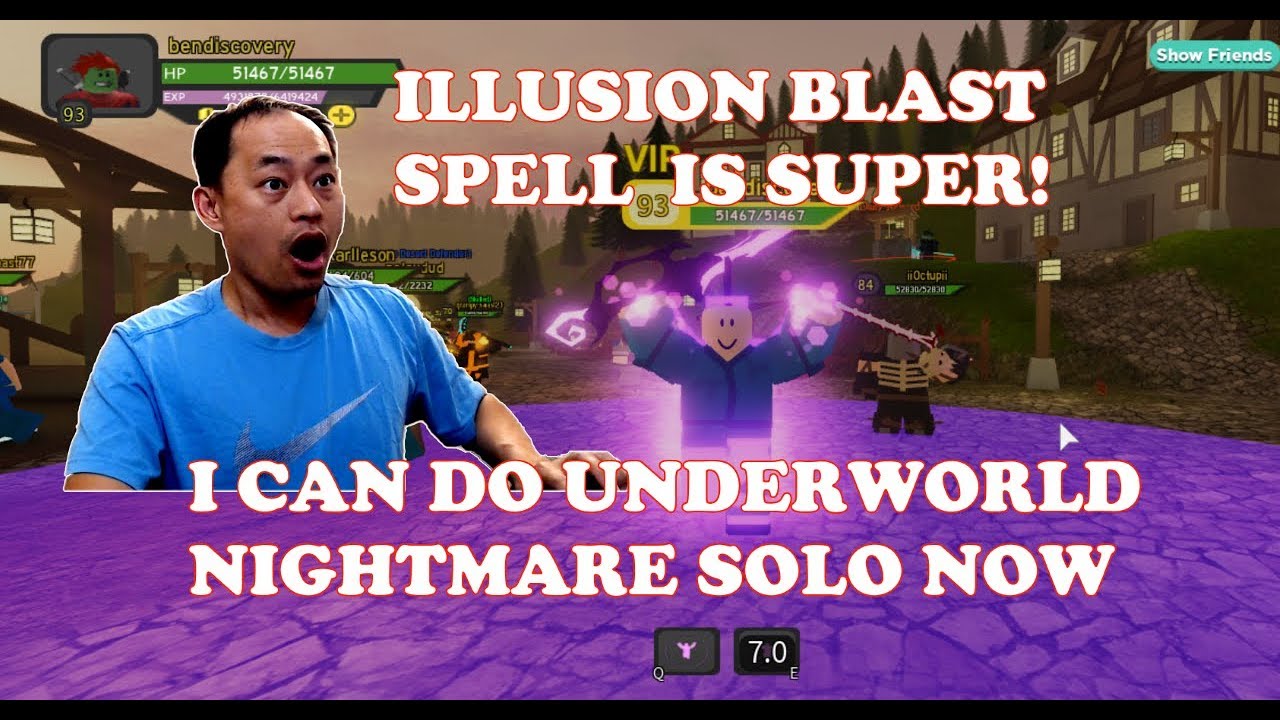 The Illusion Blast Is Amazing In Dungeon Quest Trying Out Samurai Palace Myself Now Ben Toys And Games Family Friendly Gaming And Entertainment - roblox dungeon quest underworld legendary roblox cheat jailbreak