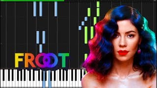 Froot - Marina and the Diamonds Piano Cover | LINK FOR SHEET MUSIC