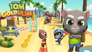 Talking Tom Gold Run - Beach Ride Ep 2