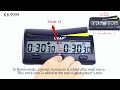 LEAP FIDE Approved chess clock KK9909- Quick Start Guide