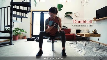How to do PowerBlock Dumbbell Concentrated Curls