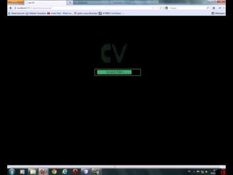 CSS animation - Retro computer