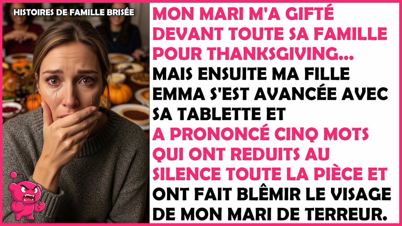 Mon mari m'a humiliée devant toute sa famille — Ce que ma fille a dit ensuite l'a fait pâlir.