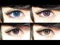 [Review] I.Fairy Ryusei Blue x LuxuryBabe 17 &amp; 39 x Fynale Big Seashell Brown Lenses