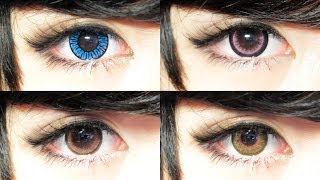 [Review] I.Fairy Ryusei Blue x LuxuryBabe 17 & 39 x Fynale Big Seashell Brown Lenses