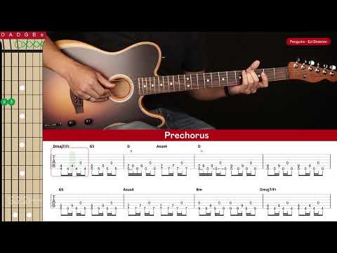 Penguins Guitar Cover Ed Sheeran 🎸|Tabs + Chords|