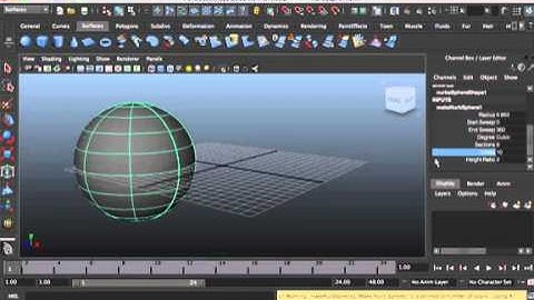 Maya Tutorial: 25-Nurbs Primitives.mov