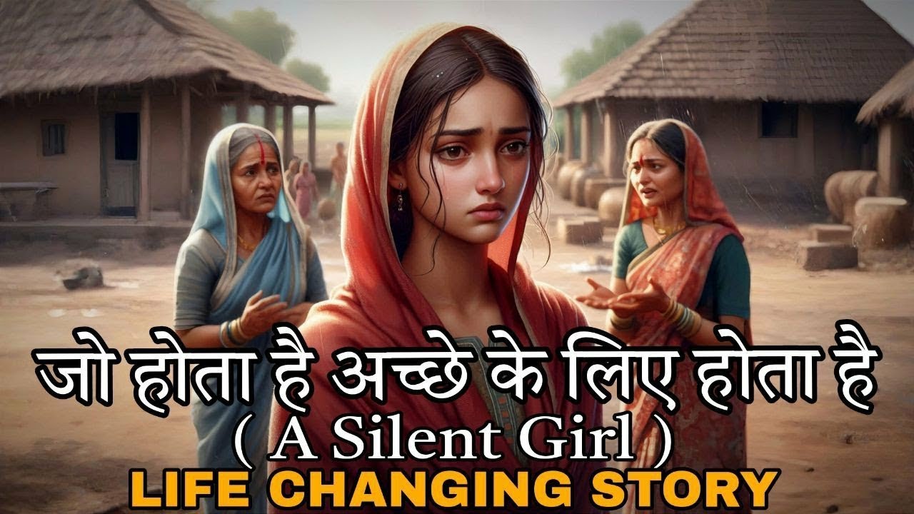जो होता है अच्छे के लिए होता है | Motivational Story About A Silent Girl In Hindi | Fairy tales