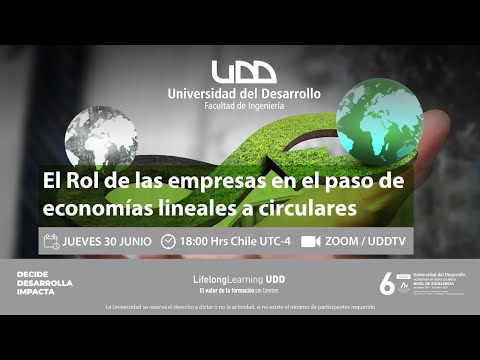 Charla | El Rol de las empresas en el paso de economías lineales a circulares