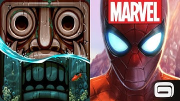 Temple Run 2 Lost Jungle VS Spider Man Unlimited