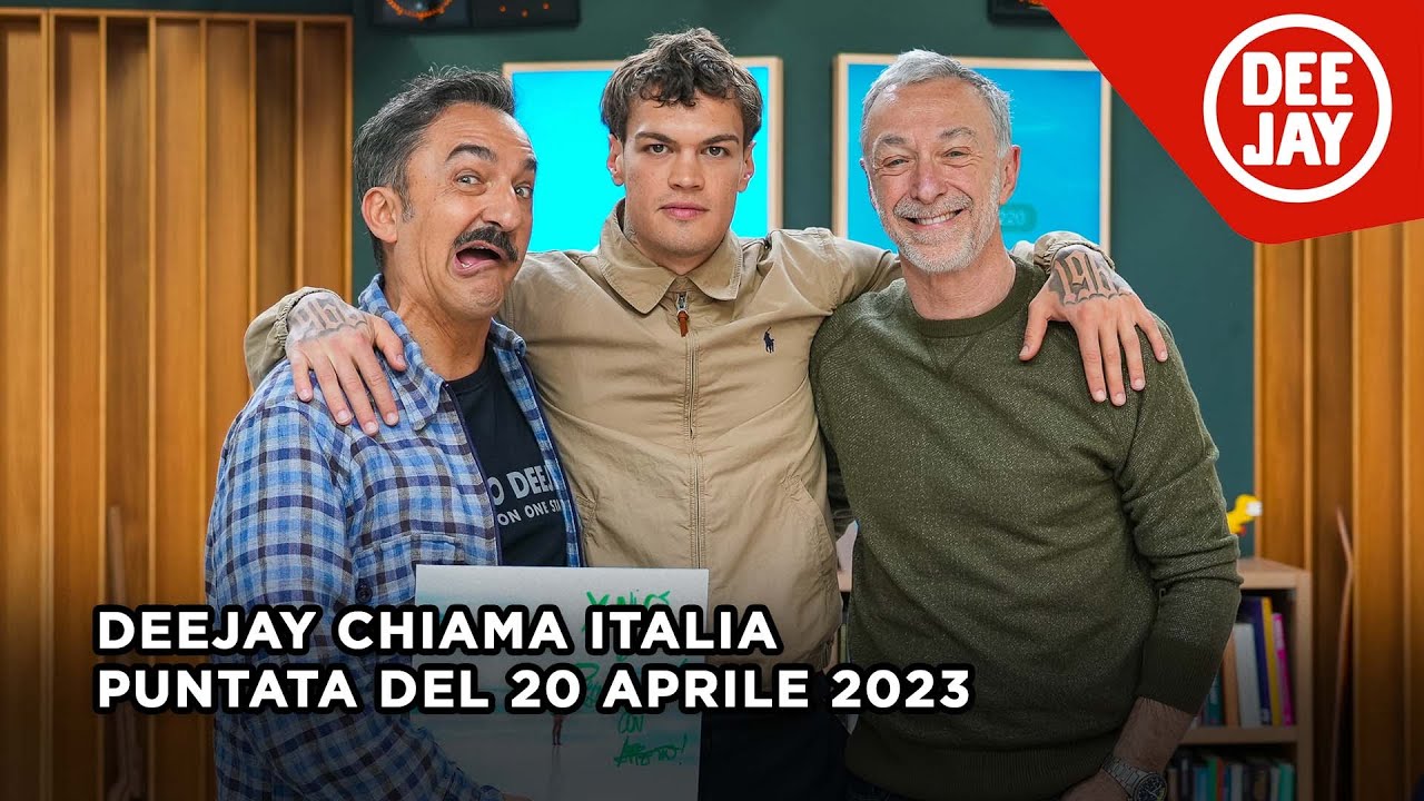 Deejay Chiama Italia - Puntata del 20 aprile 2023 / Ospite Blanco