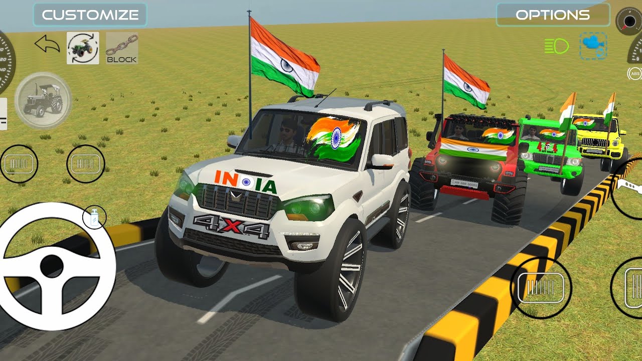 Modified Mahindra Thar Car Games: Indian Cars (Gadi Wala Game) - Car Game Android Gameplay 2026