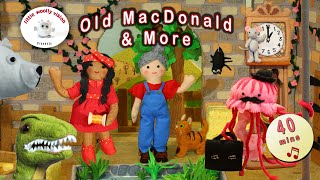 Old MacDonald Had A Farm, Wheels on the Bus, Ten in the Bed & More! 40 mins of Nursery Rhymes