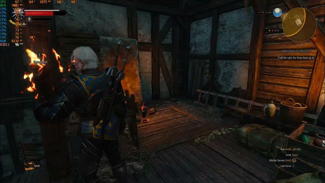 Find the safe the three keys go to Witcher 3 YouTube