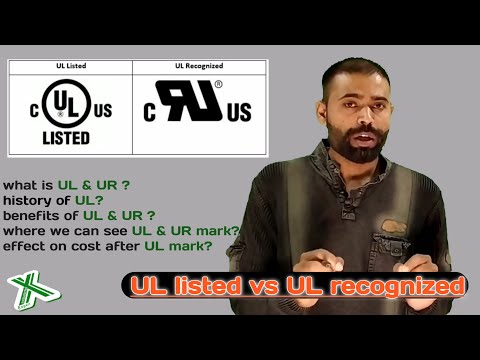 UL listed versus UL recognized What is ul listed