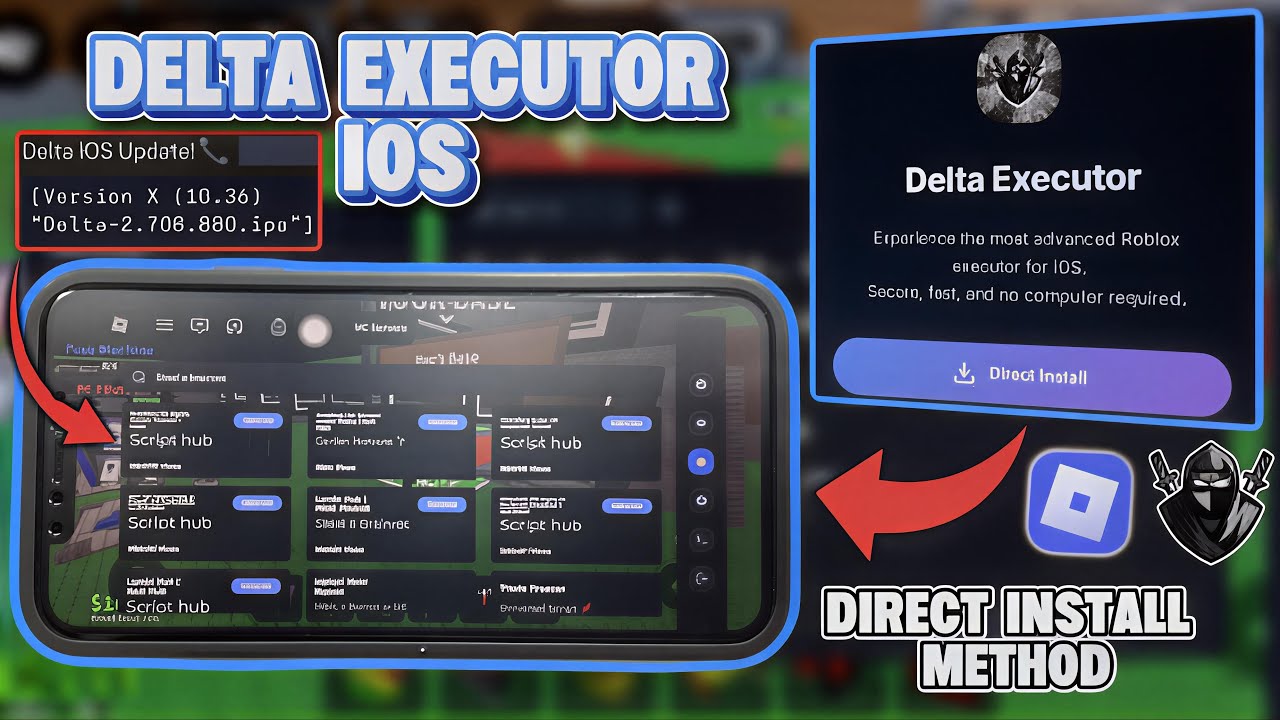 [v2.708] Direct Install Method Delta Executor IOS New Update (Roblox ...