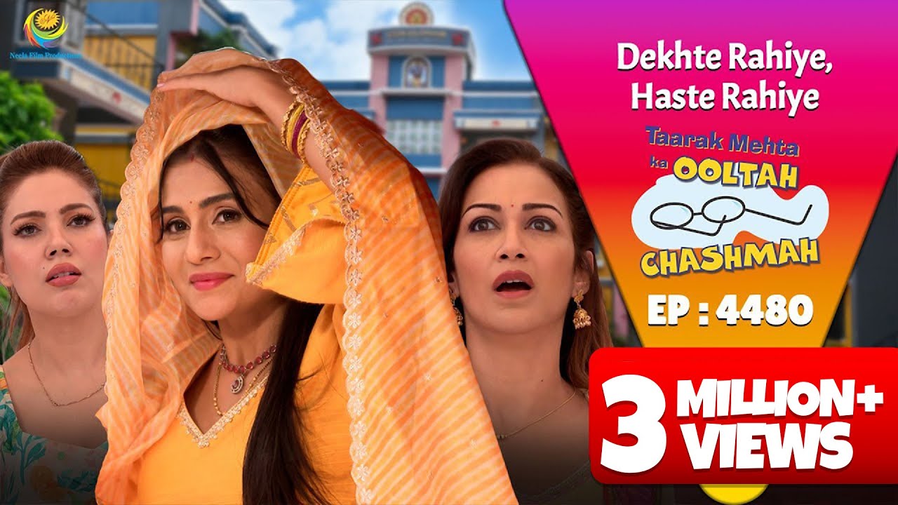 NEW! Ep 4480 - Aa gaye Society me Naye Mehman! | Taarak Mehta ka Ooltah Chashmah