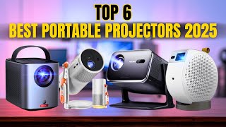 Top 6 Best Portable Projectors 2025 | Mini Home Theater Picks For Gaming, Movies & Travel