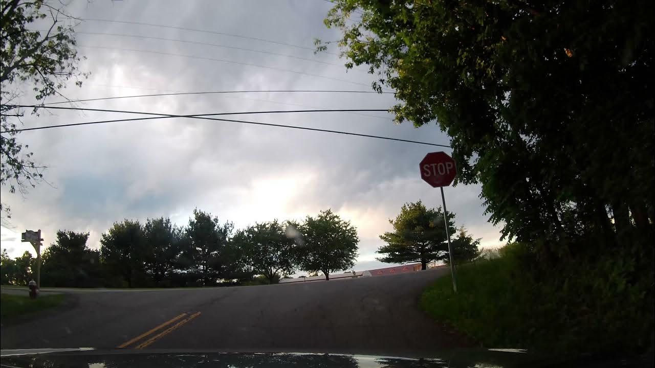 Driving through Bradford Woods, Pennsylvania YouTube