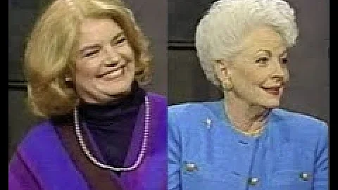 Molly Ivins and Ann Richards on Letterman, 1991 & ...