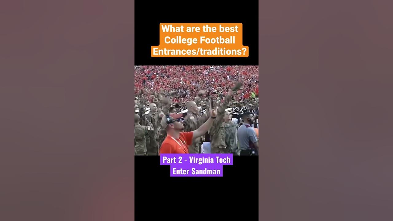 What s The Best College Football Entrance tradition collegefootball what-s-the-best-college-football-entrance-tradition-collegefootball