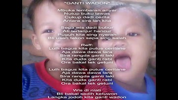 GANTI WADON KARAOKE