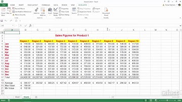Running an Existing Macro - Excel 2013 Recording Macros