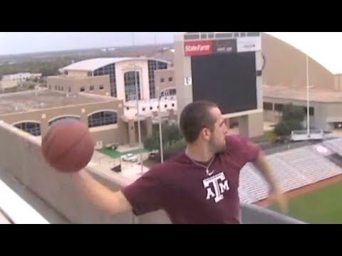 World’s Longest Basketball Shot | 3rd DECK VIEW | Dude Perfect