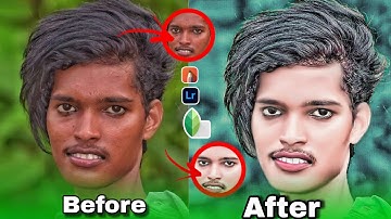 HDR Face Smooth Skin Wight Photo Editing | Autodesk Sketchbook Best Smooth Brush 🖌️ | Reelino 