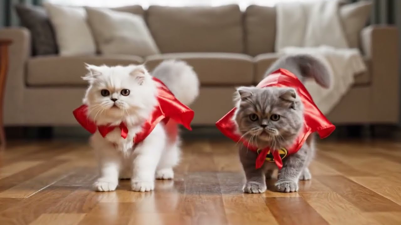 Funny Cat Dance Party | Cute Cats Singing Animation