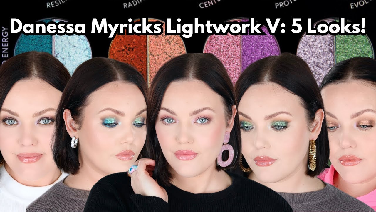 Danessa Myricks Lightwork V: I Am Palette| 5 Looks! - YouTube