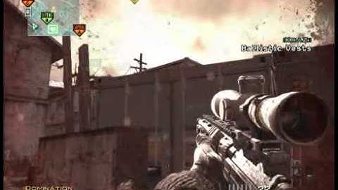 x--Royston - MW3 MSR Jump Shot No Scope Hitmarker