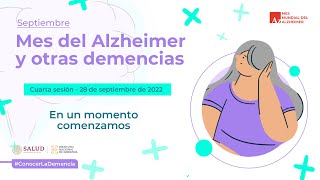 Sesión preguntas y respuestas - Cuarta sesión en el mes del Alzheimer y otras demencias