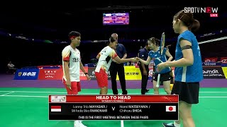 [BWF] WD - Group C｜Lanny/Fadia (INA) vs Matsuyama/Shida (JPN) H/L | Uber Cup Finals 2024 screenshot 4