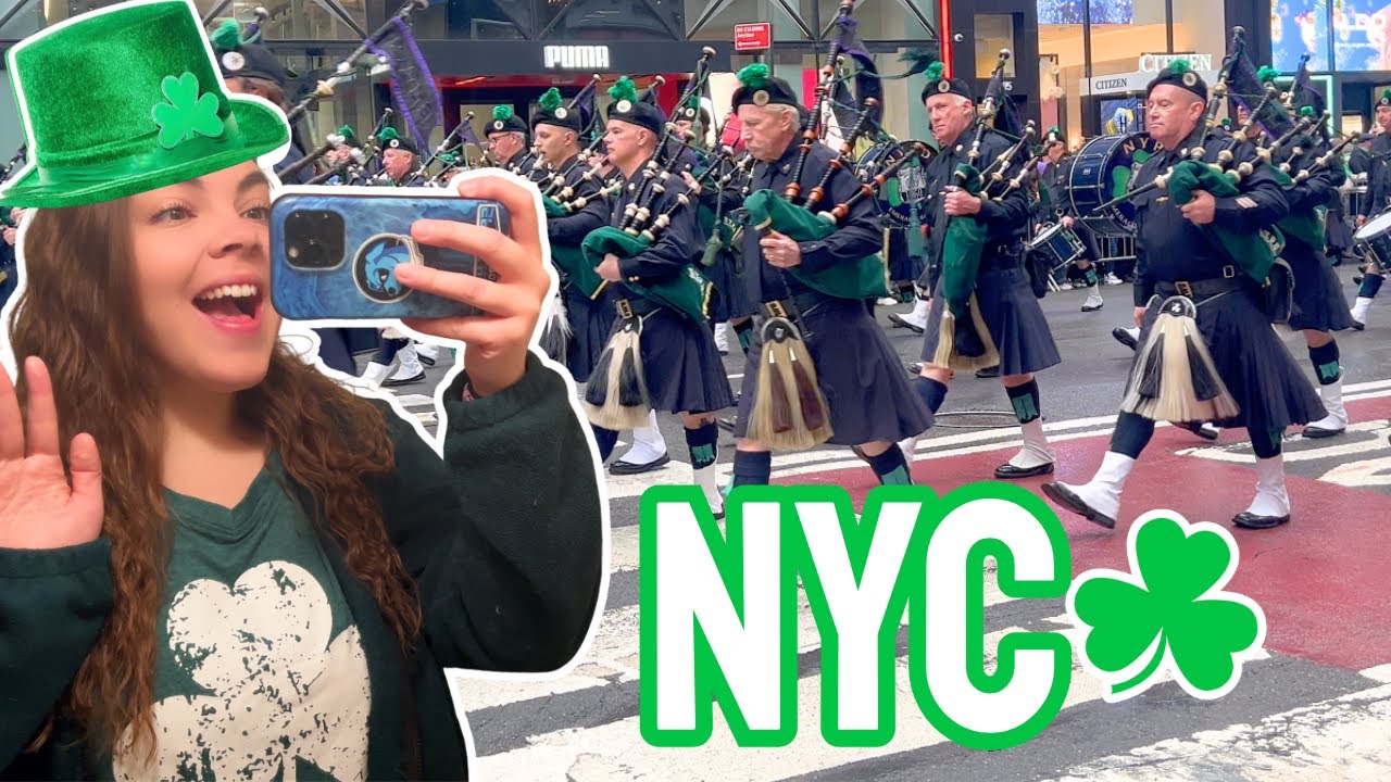 St. Patrick's Day Vlog 2025 // NYC Parade & Irish Pub