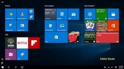 How to Enable or Disable Tablet Mode in Windows 10 💻🛠️👨‍💻   2018