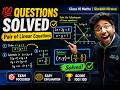 Pair of Linear Equations Questions Practice | Class 10 Maths | Shobhit Nirwan Lecture - 2