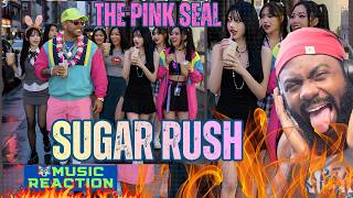 A WHOLE VIBE! | The Pink Seal  - Sugar Rush (B.T.G Attack) | REACTION