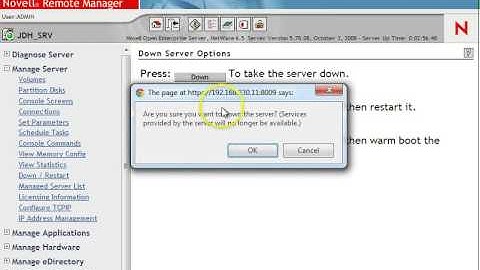 Server Installation OES