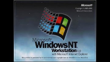Windows NT 4.0 Startup & Shutdown Sounds